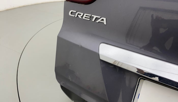 2019 Hyundai Creta SX AT 1.6 DIESEL, Diesel, Automatic, 80,459 km, Dicky (Boot door) - Minor scratches