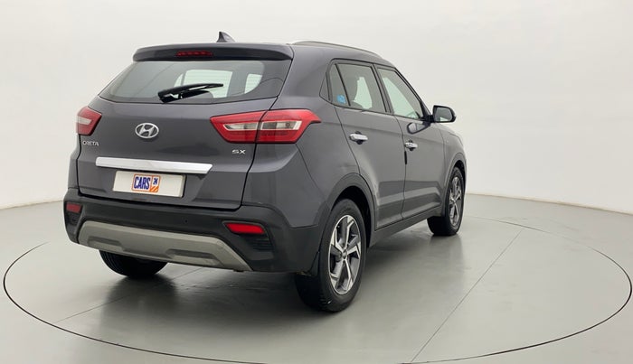 2019 Hyundai Creta SX AT 1.6 DIESEL, Diesel, Automatic, 80,459 km, Right Back Diagonal