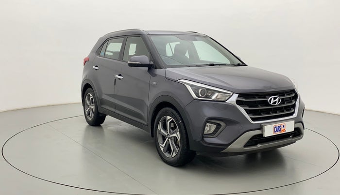 2019 Hyundai Creta SX AT 1.6 DIESEL, Diesel, Automatic, 80,459 km, Right Front Diagonal
