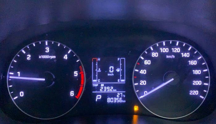 2019 Hyundai Creta SX AT 1.6 DIESEL, Diesel, Automatic, 80,459 km, Odometer Image