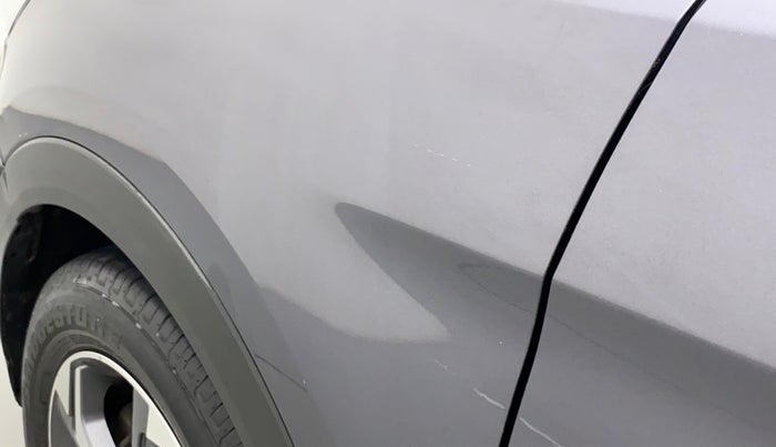 2019 Hyundai Creta SX AT 1.6 DIESEL, Diesel, Automatic, 80,459 km, Left fender - Minor scratches