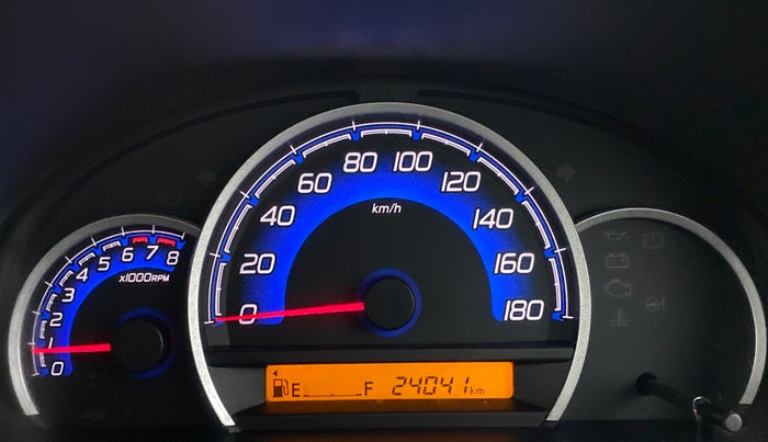 2018 Maruti Wagon R 1.0 VXI, Petrol, Manual, 24,082 km, Odometer Image