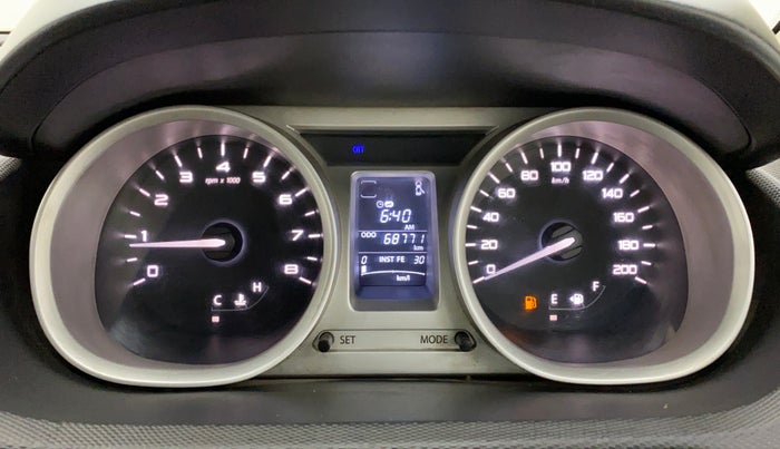 2017 Tata Tiago XZ 1.2 REVOTRON, Petrol, Manual, 68,752 km, Odometer Image