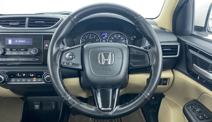 2019 Honda Amaze 1.2 V CVT I VTEC, Petrol, Automatic, 30,368 km, Steering Wheel Close Up