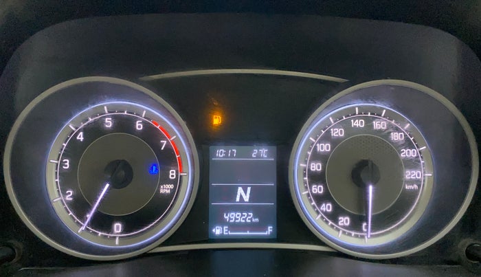 2018 Maruti Dzire VXI AMT, CNG, Automatic, 49,922 km, Odometer Image