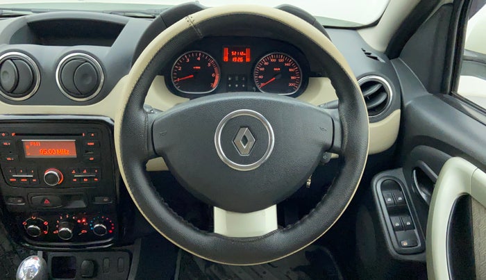 2014 Renault Duster 85 PS RXL, Diesel, Manual, 52,068 km, Steering Wheel Close Up
