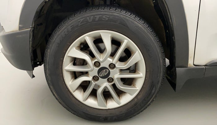 2016 Mahindra Kuv100 K8 5 STR, Petrol, Manual, 16,279 km, Left Front Wheel