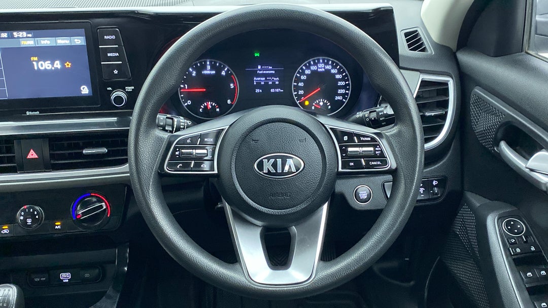 Steering Wheel Close Up