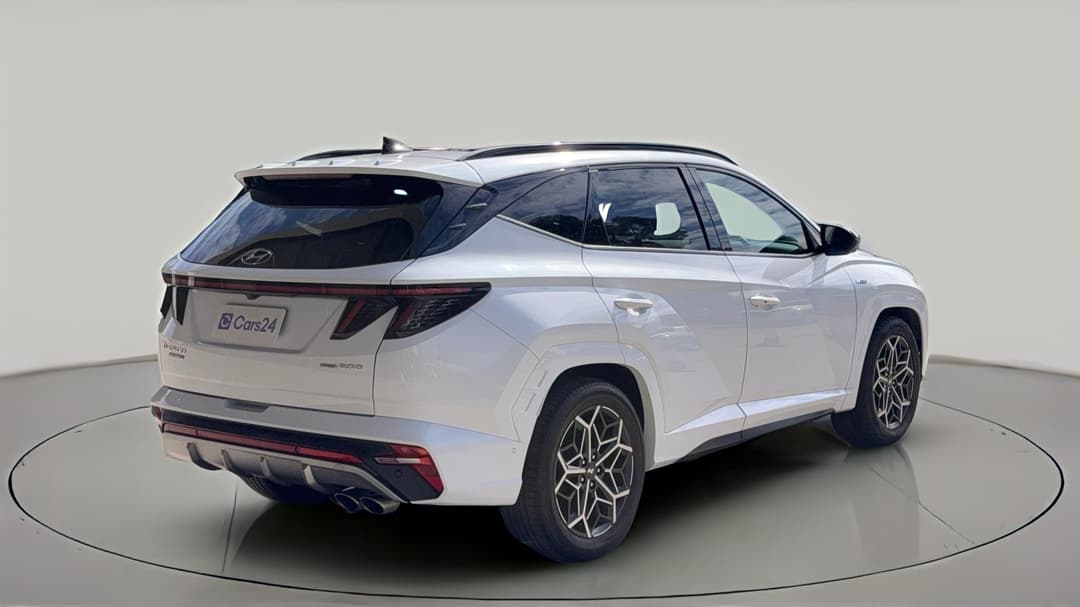 2021 Hyundai Tucson Highlander N Line (AWD), Automatic, 110284 km, Right Back Diagonal (45- Degree) View