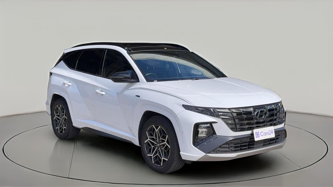 2021 Hyundai Tucson Highlander N Line (AWD), Automatic, 110284 km, Right Front Diagonal (45- Degree) View
