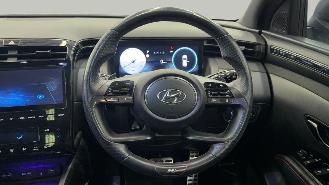 2021 Hyundai Tucson Highlander N Line (AWD), Automatic, 110284 km, Steering Wheel Close-up