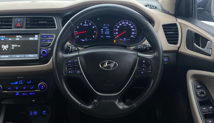 2018 Hyundai Elite i20 ASTA 1.2 (O), Petrol, Manual, 97,740 km, Steering Wheel Close Up