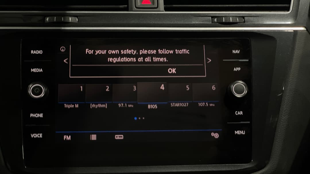 2020 Volkswagen Tiguan 110 Tsi Comfortline, Automatic, 67627 km, Infotainment System