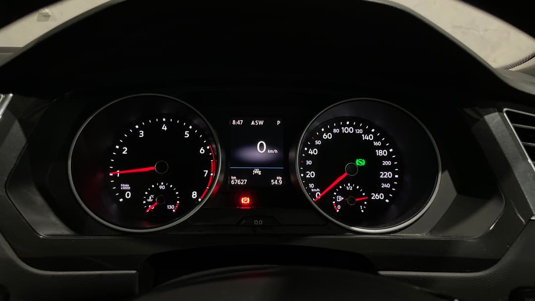 2020 Volkswagen Tiguan 110 Tsi Comfortline, Automatic, 67627 km, Odometer View