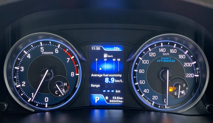 2019 Maruti Ertiga ZXI SMART HYBRID AT, Petrol, Automatic, 30,175 km, Odometer Image
