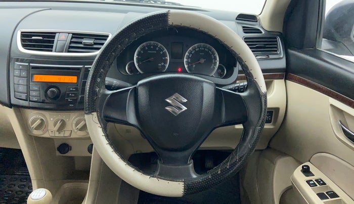2012 Maruti Swift Dzire VXI 1.2 BS IV, Petrol, Manual, 44,638 km, Steering Wheel Close Up