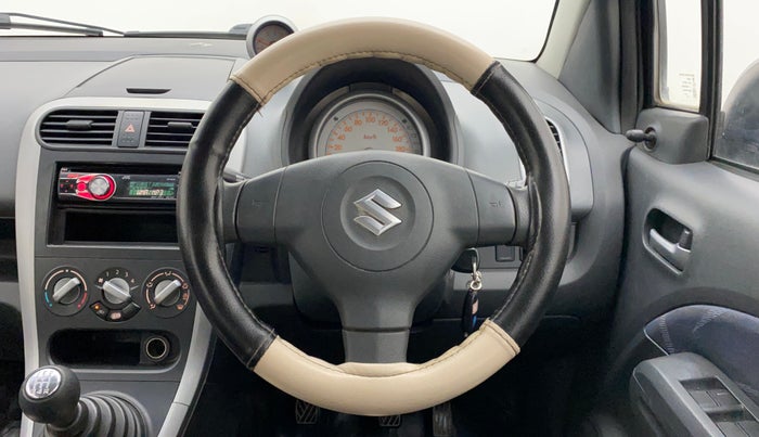 2010 Maruti Ritz VXI, Petrol, Manual, 87,432 km, Steering Wheel Close Up