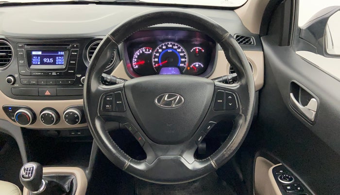2015 Hyundai Grand i10 ASTA 1.2 KAPPA VTVT, Petrol, Manual, 42,198 km, Steering Wheel Close Up