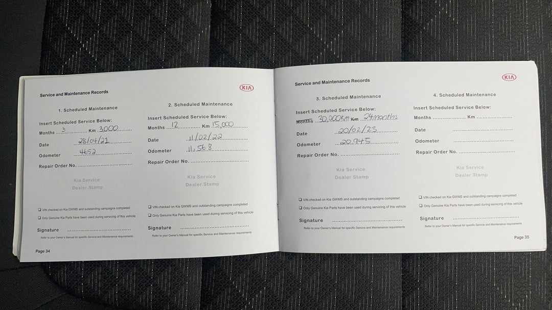 2020 Kia Rio S, Manual, 29157 km, Service History