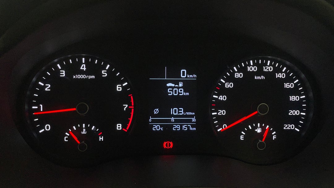 2020 Kia Rio S, Manual, 29157 km, Odometer View