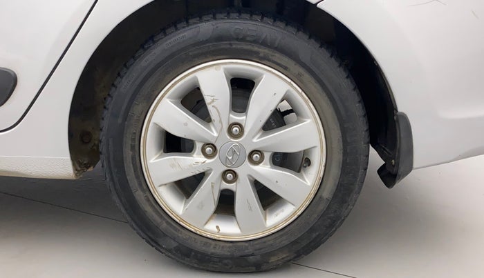 2016 Hyundai Xcent SX 1.2 (O), CNG, Manual, 72,419 km, Left Rear Wheel