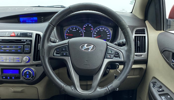 2013 Hyundai i20 SPORTZ 1.2 VTVT, Petrol, Manual, 32,619 km, Steering Wheel Close Up