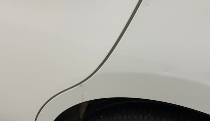 2013 Nissan Micra XV CVT, Petrol, Automatic, 1,21,311 km, Left quarter panel - Slightly dented