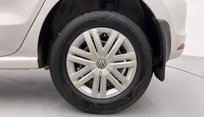 2018 Volkswagen Polo COMFORTLINE 1.0L MPI, Petrol, Manual, 1,01,739 km, Left Rear Wheel