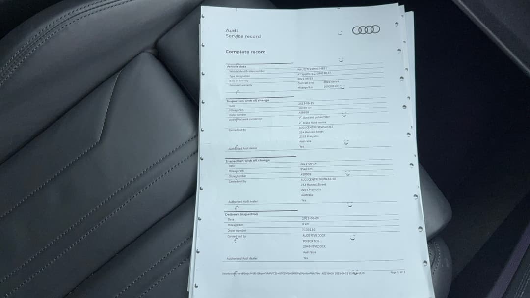 2021 Audi A7 45 Tfsi Quattro Mhev, Automatic, 51137 km, Service History