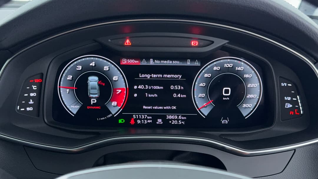 2021 Audi A7 45 Tfsi Quattro Mhev, Automatic, 51137 km, Odometer View