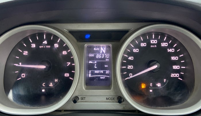 2017 Tata Tiago XZA PETROL, Petrol, Automatic, 86,370 km, Odometer Image