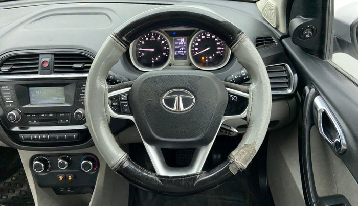 2017 Tata Tiago XZA PETROL, Petrol, Automatic, 86,370 km, Steering Wheel Close Up