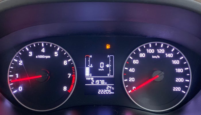 2019 Hyundai Elite i20 SPORTZ PLUS 1.2, Petrol, Manual, 22,205 km, Odometer Image