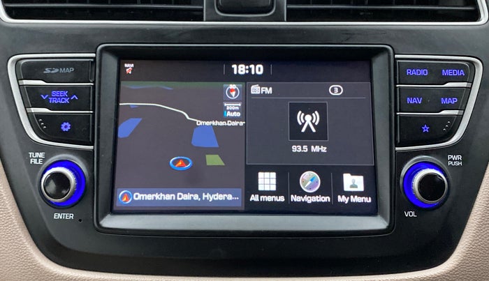 2019 Hyundai Elite i20 SPORTZ PLUS 1.2, Petrol, Manual, 22,205 km, Infotainment System