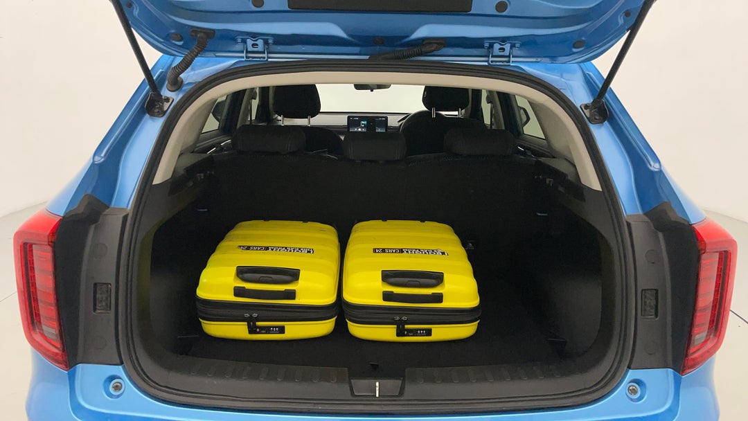 Boot Inside View with Luggage