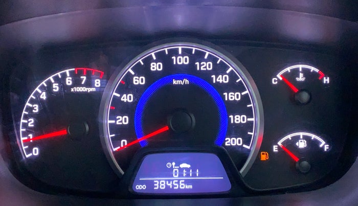 2019 Hyundai Grand i10 SPORTZ 1.2 KAPPA VTVT, Petrol, Manual, 38,624 km, Odometer Image