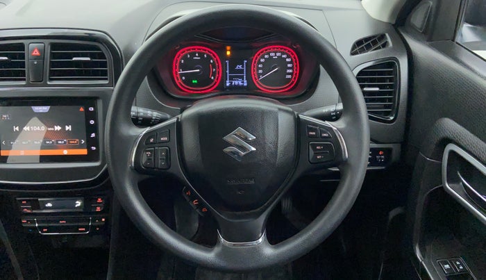 2020 Maruti Vitara Brezza ZXI, Petrol, Manual, 38,034 km, Steering Wheel Close Up
