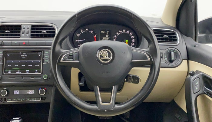 2018 Skoda Rapid AMBITION 1.6 MPI AT, Petrol, Automatic, 69,013 km, Steering Wheel Close Up