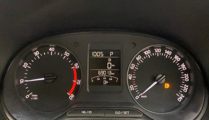 2018 Skoda Rapid AMBITION 1.6 MPI AT, Petrol, Automatic, 69,013 km, Odometer Image