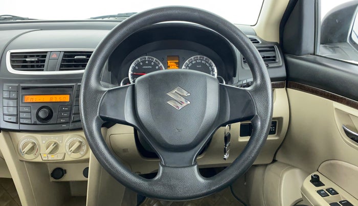 2013 Maruti Swift Dzire VXI, Petrol, Manual, 53,870 km, Steering Wheel Close Up