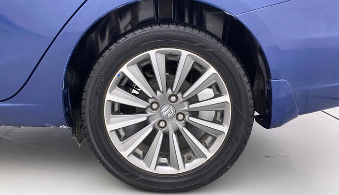 2018 Maruti Ciaz ALPHA DIESEL 1.3, Diesel, Manual, 43,865 km, Left Rear Wheel