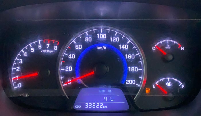 2015 Hyundai Grand i10 MAGNA 1.2 KAPPA VTVT, Petrol, Manual, 33,822 km, Odometer Image