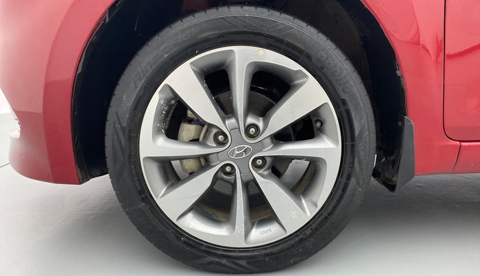 2017 Hyundai Elite i20 ASTA 1.2 (O), Petrol, Manual, 35,408 km, Left Front Wheel