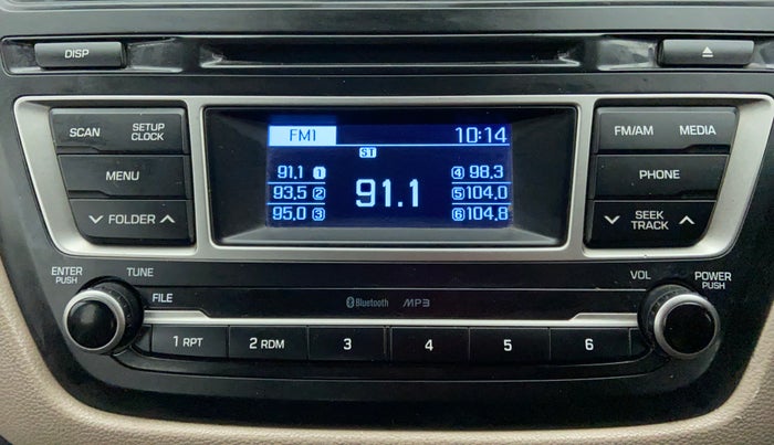 2015 Hyundai Elite i20 SPORTZ 1.2, Petrol, Manual, 62,812 km, Infotainment System