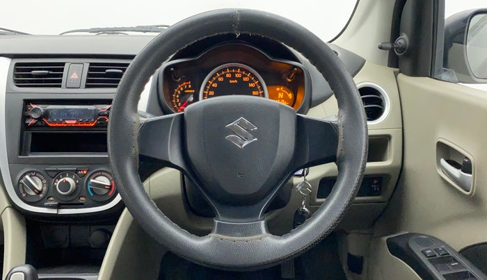 2015 Maruti Celerio VXI AMT, Petrol, Automatic, 41,219 km, Steering Wheel Close Up