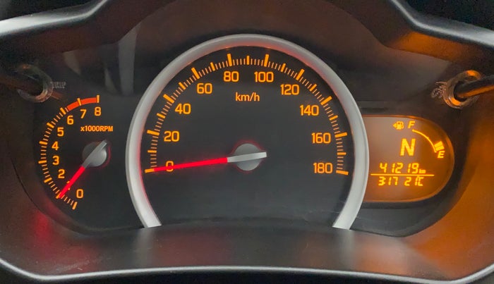 2015 Maruti Celerio VXI AMT, Petrol, Automatic, 41,219 km, Odometer Image