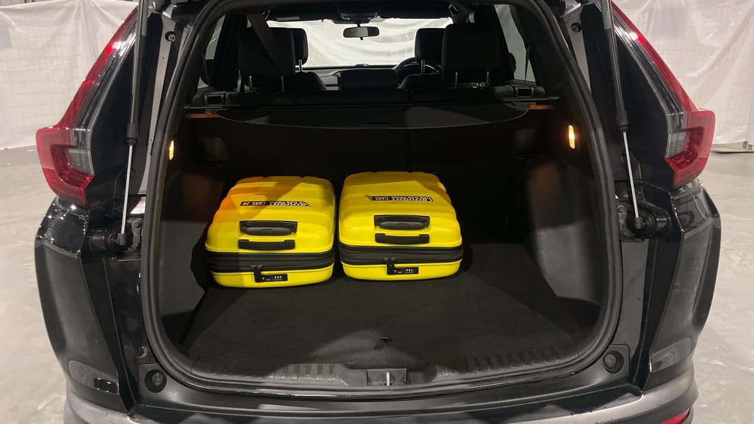 2022 Honda CR-V Black Edition (2WD) 5 Seats, Automatic, 109083 km, Boot Inside View with Luggage