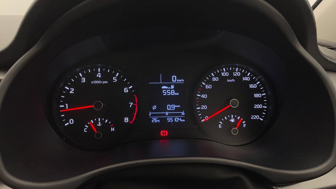 2021 Kia Rio S, Manual, 55104 km, Odometer View