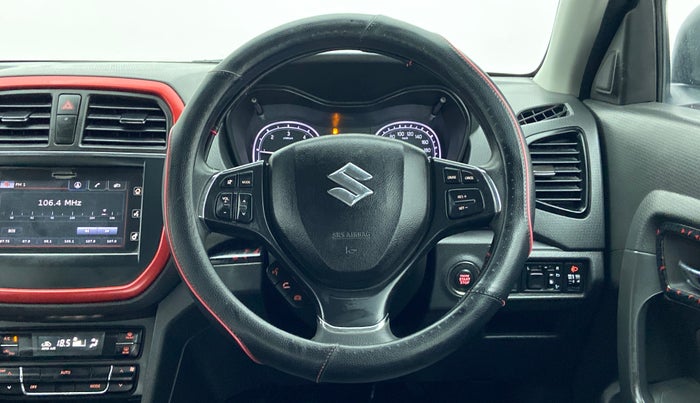 2017 Maruti Vitara Brezza ZDI PLUS DUAL TONE, Diesel, Manual, 54,557 km, Steering Wheel Close Up