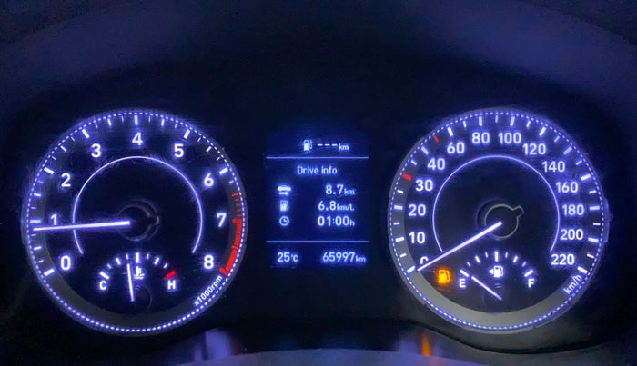 2019 Hyundai VENUE SX 1.0 (O) TURBO, Petrol, Manual, 65,989 km, Odometer Image